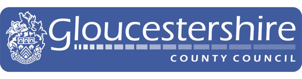 Leaflet distribution in Gloucestershire - Gloucestershire County Council logo