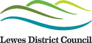 Leaflet distribution in Lewes - Lewes District Council logo