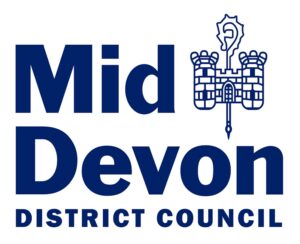 Leaflet distribution in Mid Devon - Mid Devon District Council logo