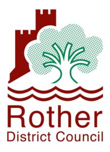 Leaflet distribution in Rother - Rother District Council logo