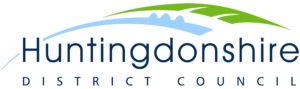 Leaflet distribution in Huntingdonshire - Huntingdonshire District Council logo