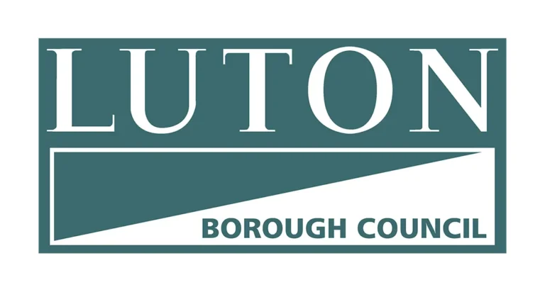 Leaflet distribution in Luton - Luton Borough Council logo