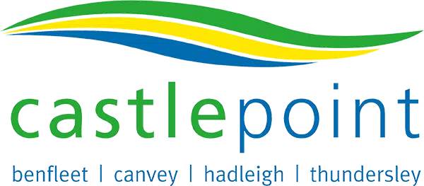 Leaflet distribution in Castle Point - Castle Point Borough Council logo