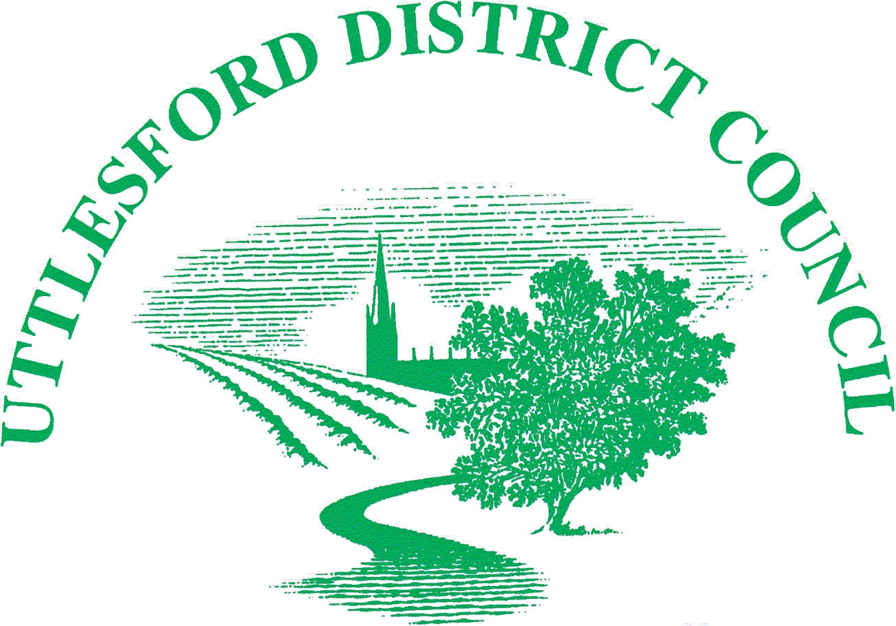Leaflet distribution in Uttlesford - Uttlesford District Council logo